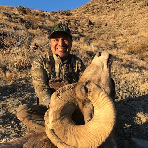 Sergio Resendiz, Desert Bighorn, Dry Creek Outfitters