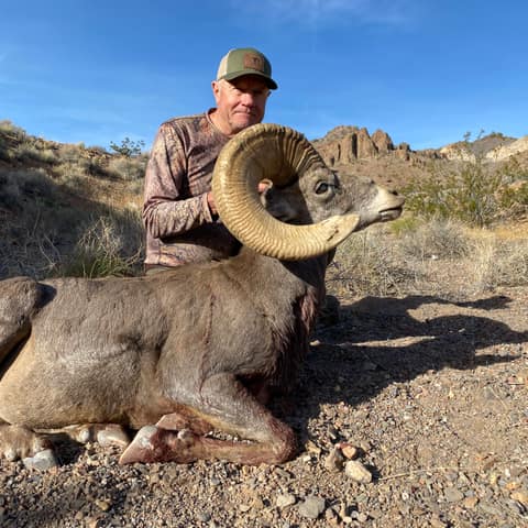 Steve Cooper w/ His Ram